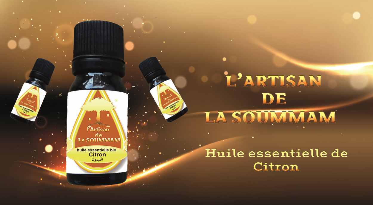 huile essentielle de citron - l'artisan de la soummam